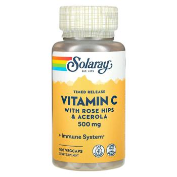 Solgar Timed Release Vitamin С 500mg 100 capsules - buy, prices for Biotus - photo 1