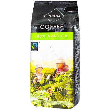 Кофе в зернах Rioba 100% Arabica 1кг - купить, цены на METRO - фото 1