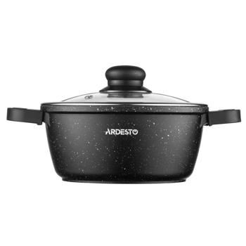 Кастрюля Ardesto Gemini Anzio со стеклянной крышкой 1,8л