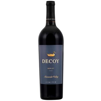 Вино Decoy Limited Alexander Valley Merlot красное сухое 14,5% 0,75л