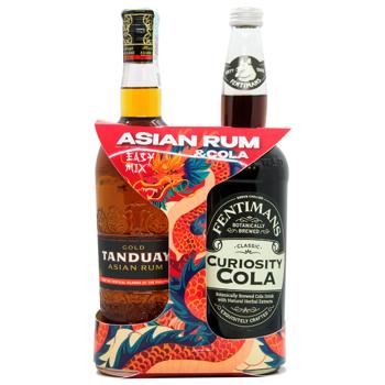 Набір Ром Tanduay Asian Rum Gold 40% 0,7л та Напій Fentimans 0,75л - купити, ціни на МегаМаркет - фото 1