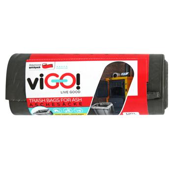 Пакети для сміття viGO! 120л 6шт