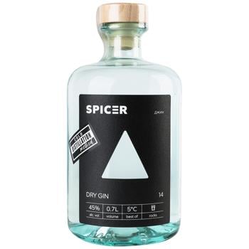 gin spicer 45% 700ml Ukraine