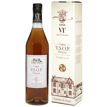 Vallein Tercinier VSOP Cognac 40% 0.7l - buy, prices for COSMOS - photo 1