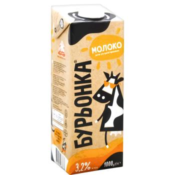 Burionka Ultrapasteurized Milk 3.2% 1l - buy, prices for NOVUS - photo 2