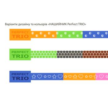 Нашийник для собак PerFect TRIO від зовнішніх та внутрішніх паразитів 35см синій соти - купити, ціни на MasterZoo - фото 2