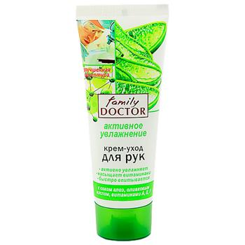 Hand cream Family doctor olive oil for hands 75ml Ukraine - buy, prices for Auchan - photo 1