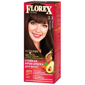 Florex Hair Cream Paint Chocolate