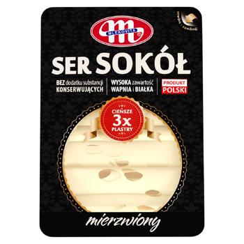 Сыр Млековита Сокол нарезанный 45% 150г - купить, цены на Grono - фото 1