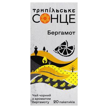 Trypilske Sontse Bergamot Black Tea 1.8g*20pcs - buy, prices for Ideal - photo 2