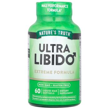 Підтримка лібідо, Ultra Libido, Nature's Truth, швидка дія, для чоловіків, 60 гелевих капсул - купити, ціни на Біотус - фото 1