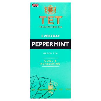 ТЕТ Every Day Peppermint Green Tea 2g*20pcs - buy, prices for - photo 3