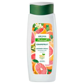 Aroma Natural Grapefruit Shower Gel 400ml - buy, prices for COSMOS - photo 1