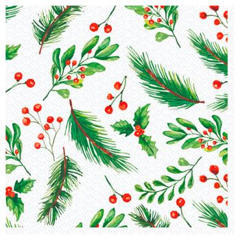 Silken Christmas Cones 2-Ply Table Napkins 33x33cm 12pcs - buy, prices for Za Raz - photo 3