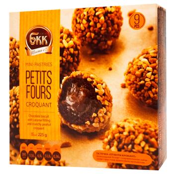 Kyiv BKK Petits fours Croquant Cakes 225g - buy, prices for NOVUS - photo 1