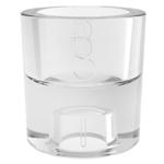 Подсвечник Bolsius круглый прозрачный