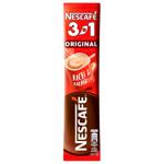 Напій кавовий NESCAFÉ Original 3в1 розчинний стік 13г