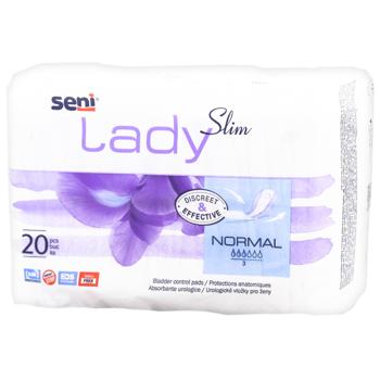 Прокладки урологічні Seni Lady Slim Normal 20шт Прокладки урологічні Seni Lady Slim Normal 20шт - купити, ціни на - фото 2