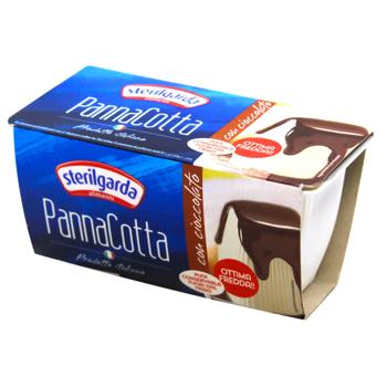 Sterilgarda Chocolate Panna Cotta Dessert 12-14% 2pcs*90g - buy, prices for Supermarket "Kharkiv" - photo 1