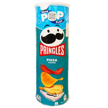Чипсы Pringles Passport Italian Style картофельные со вкусом пиццы пепперони 165г - купить, цены на КОСМОС - фото 1