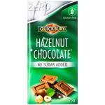Quickbury sugar free with hazelnut milk chocolate 28% 75g