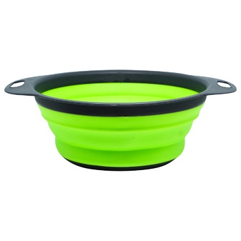 ZED Folding Silicone Round Colander Sieve 24x19cm