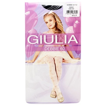 Giulia Debbie 60Den Children's Tights s.104-110 Nero - buy, prices for EKO Market - photo 1