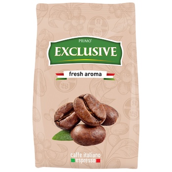 Primo Exclusive Fresh Aroma Coffee Beans 500g - buy, prices for Za Raz - photo 2