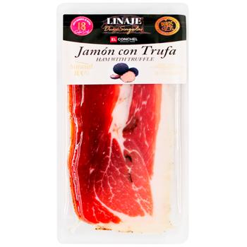 Хамон El Conchel Campesino с трюфелем нарезанный 100г - купить, цены на WINETIME - фото 1