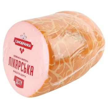 Ковбаса Самобранка Лікарська варена вищий сорт