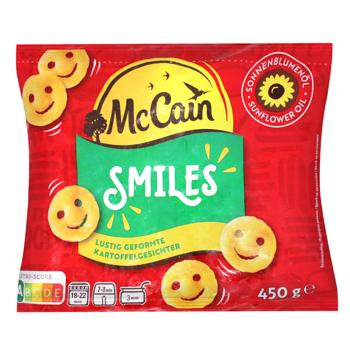 Картопля фрі McCain Smiles 450г - купити, ціни на - фото 1