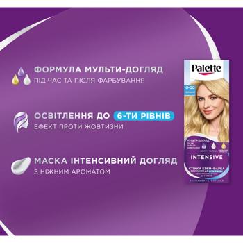 Крем-фарба для волосся Palette Інтенсивний колір 0-00 Освітлюючий 110мл - купити, ціни на - фото 7
