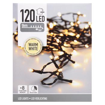 Koopman Warm White Outdoor Electric Garland 120 lamps 9.3m - buy, prices for - photo 3