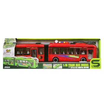 Cars S Tram Bus Toy 1:16 Red - buy, prices for - photo 2