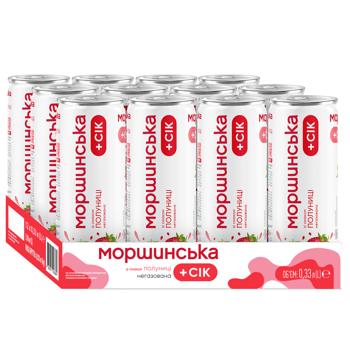 Напиток негазированный Моршинская Клубника 0,33л - купить, цены на Grono - фото 6