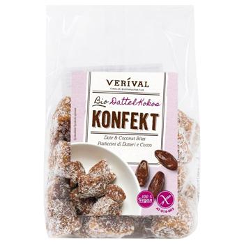 Verival Sugar Free Organic Date and Coconut Candies 200g - buy, prices for - photo 1