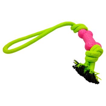 Bone with Rope Toy for Dogs 35cm - buy, prices for - photo 4