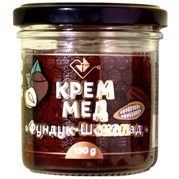 Крем-мед Honey Alliance Фундук-Шоколад 150г - купить, цены на Auchan - фото 1