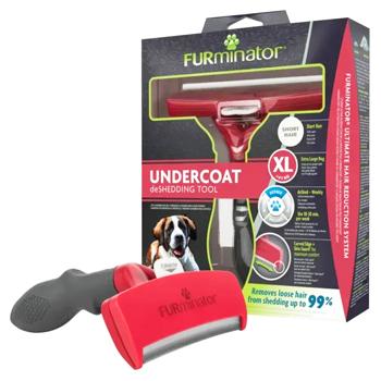 Інструмент для видалення підшерстя FURminator для короткошерстих собак, розмір XL - buy, prices for MasterZoo - photo 2
