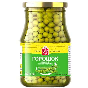 Горошок зелений Fine Life 450г - купити, ціни на METRO - фото 2
