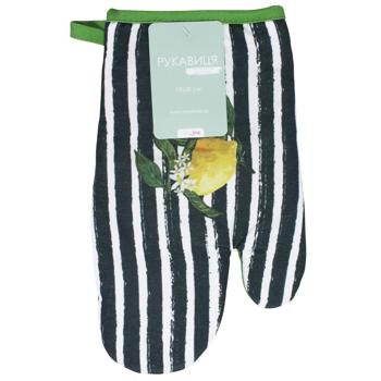 Руковиця HomeLine 17Х28см Лимон - купити, ціни на КОСМОС - фото 1