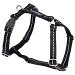 Amiplay Reflective Guard Polypropylene Harness for Dogs 25-40cm / 35-55cm / 15mm Black