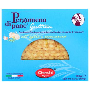 Cherchi Crispbreads with Garlic and Rosemary 100g - buy, prices for - photo 3