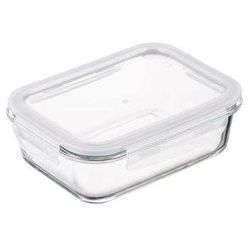 Ardesto Gemini Rectangular Glass Container 1.06l - buy, prices for - photo 2