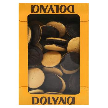 Печиво Dolyna Галіція здобне збивне з желе зі смаком апельсину в кондитерській глазурі 500г - купити, ціни на NOVUS - фото 2