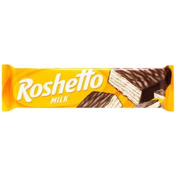 Roshen Roshetto Milk Candy Bar - buy, prices for Supermarket "Kharkiv" - photo 1