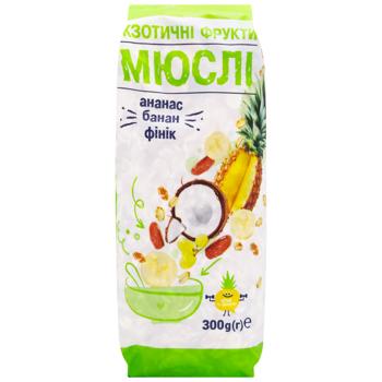 Doctor Benner Exotic Fruit Muesli 300g - buy, prices for EKO Market - photo 1