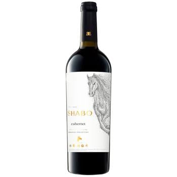 Вино Shabo Classic Каберне красное сухое 13% 0,75л - купить, цены на WINETIME - фото 1