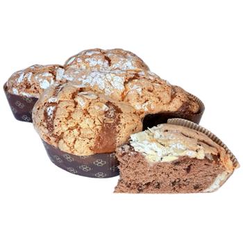 КЕКС КОЛОМБА ШОКОЛАДНО КАВОВИЙ 390 г - купити, ціни на Auchan - фото 1