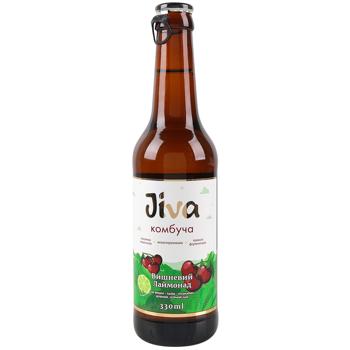 Jiva Cherry Lemonade Kombucha 0.33l - buy, prices for ULTRAMARKET - photo 1